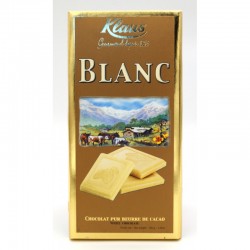 Tablette Chocolat Blanc...